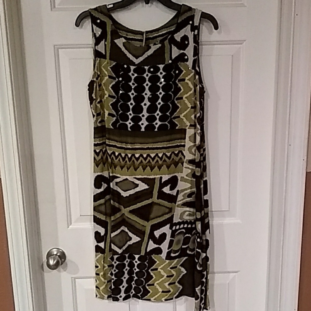 R & K multicolor dress